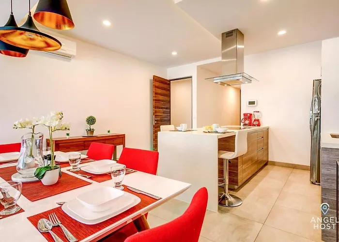 2br Retreat W Rooftop Pool & Bbq Playa del Carmen