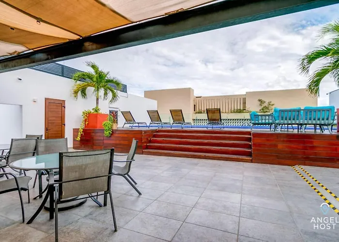 2br Retreat W Rooftop Pool & Bbq * Playa del Carmen